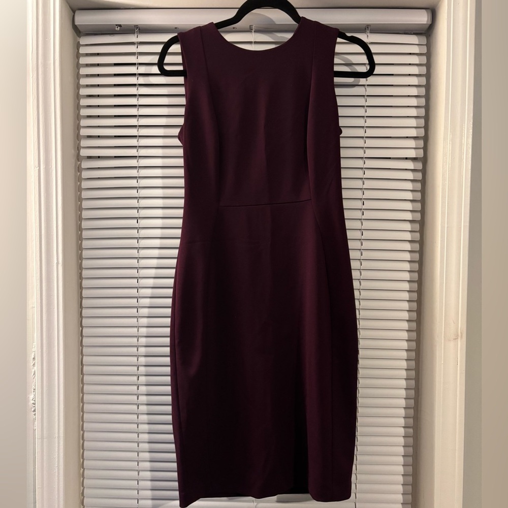 Calvin Klein Women's Midi Dress - Deep Purple